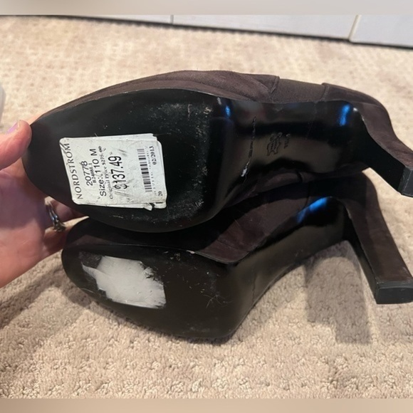 VIA SPIGA Suede Ankle Boots - Picture 5 of 5